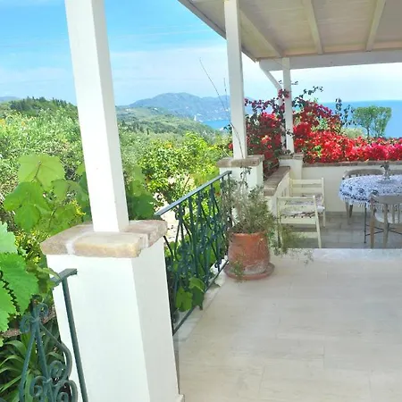 House Lemoni, A With Terrace And Balcony - Pelekas, Corfu * פלקאס