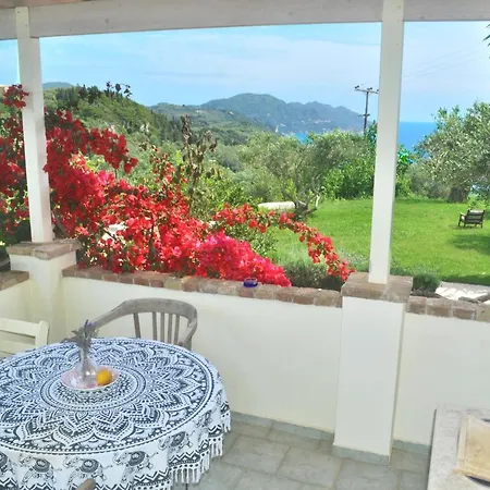 House Lemoni, A With Terrace And Balcony - Pelekas, Corfu