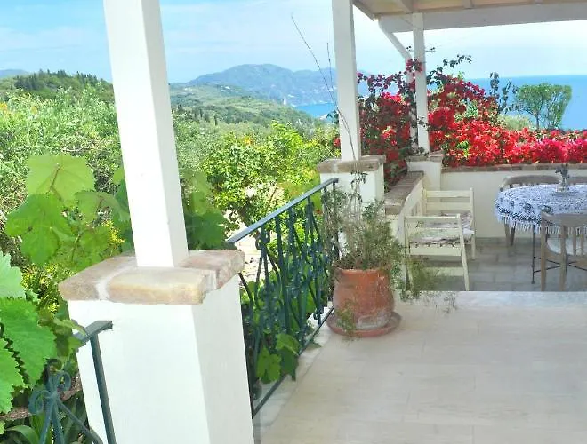 House Lemoni, A With Terrace And Balcony - Pelekas, Corfu * Pelekas